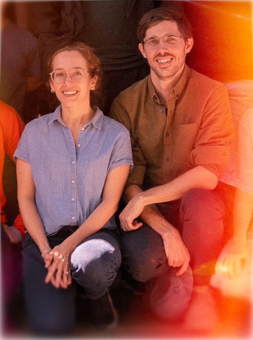 Audrey Bascoul and Mike Surowiec, co-founders of Fieldworks AI